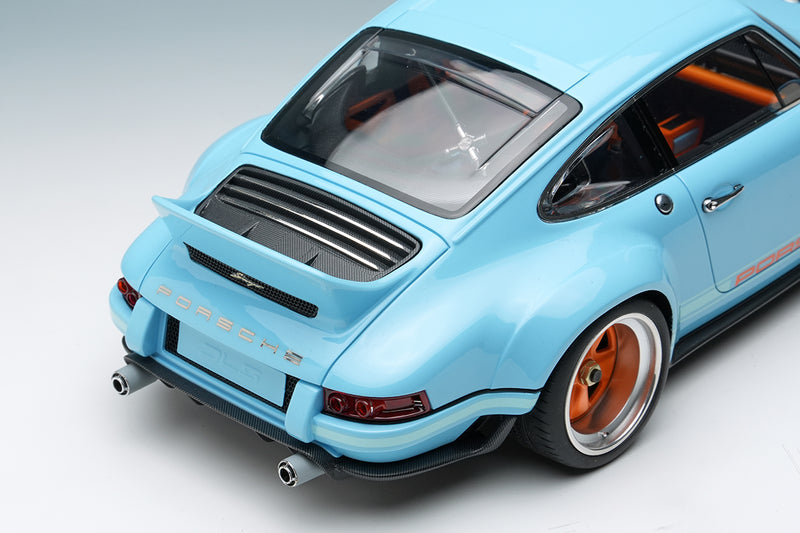 *PREORDER* Make Up Co., Ltd / Eidolon 1:18 Porsche 911 DLS 2023 in Gulf Blue