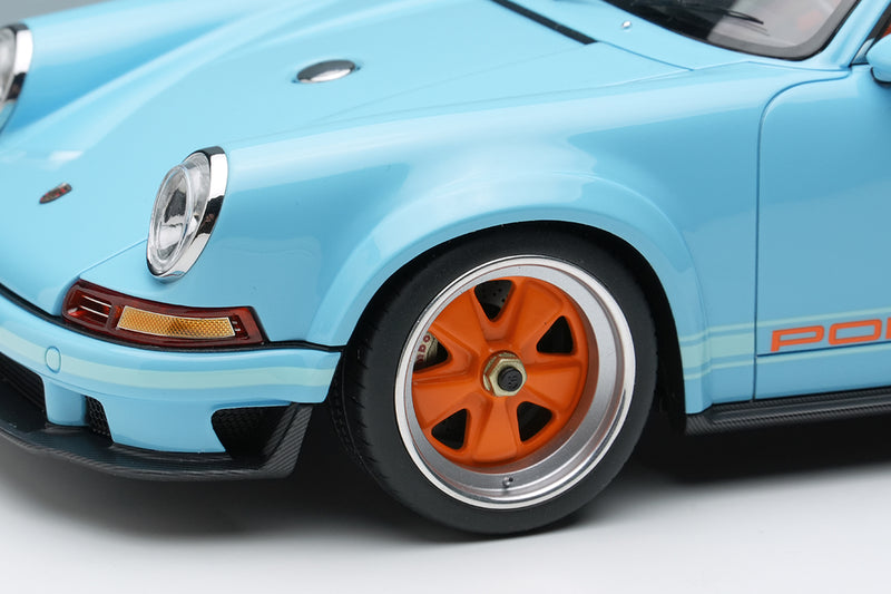 *PREORDER* Make Up Co., Ltd / Eidolon 1:18 Porsche 911 DLS 2023 in Gulf Blue