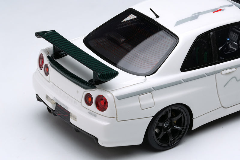 *PREORDER* Make Up Co., Ltd / Eidolon 1:43 Nissan Skyline (BNR34) GT-R Mine's V-Spec N1 Tokyo Auto Salon 2024