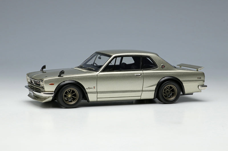 Make Up Co., Ltd / Vision 1:43 Nissan Skyline 2000 GT-R (KPGC110) 1971 with Chin Spoiler and RS Watanabe 8 Spoke