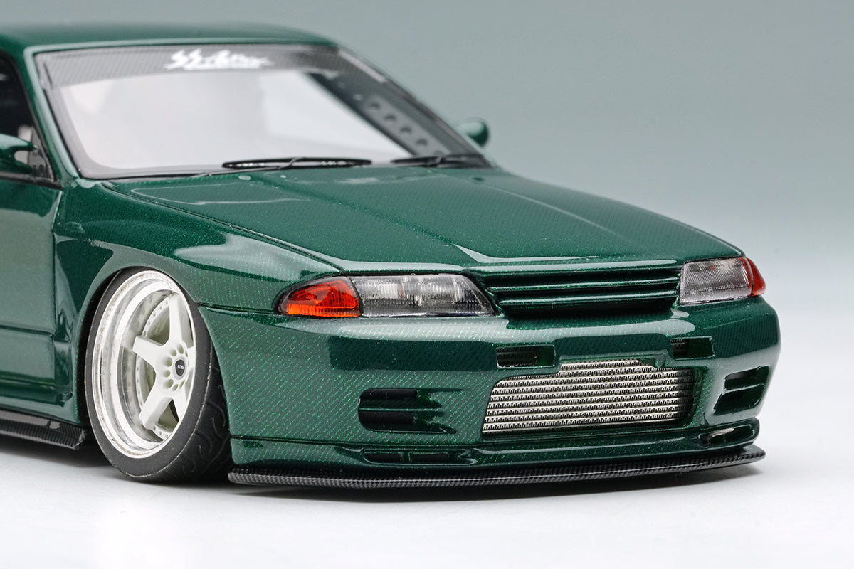 *PREORDER* Make Up Co., Ltd / Eidolon 1:43 Nissan Skyline GT-R (BNR32) Garage Active Skyline GT-R Wide Body Carbon-R No.9