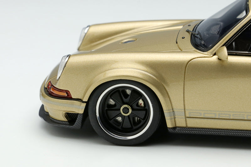 Make Up Co., Ltd / Eidolon 1:43 Porsche Singer 911 DLS 2022 Light Gold