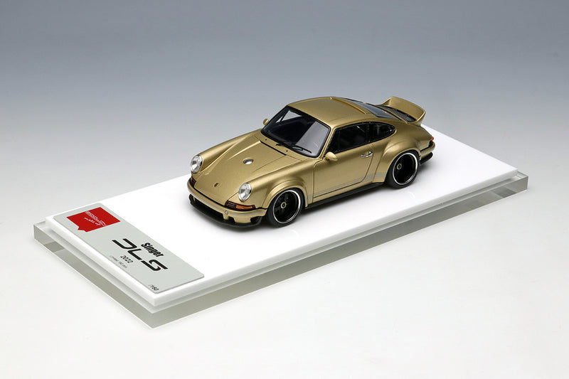 Make Up Co., Ltd / Eidolon 1:43 Porsche Singer 911 DLS 2022 Light Gold