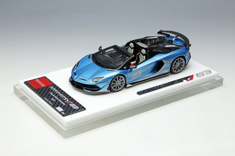 Make Up Co., Ltd / EIDOLON 1:43 Lamborghini Aventador SVJ 63 Roadster -Tribute Miura Roadster- 2021