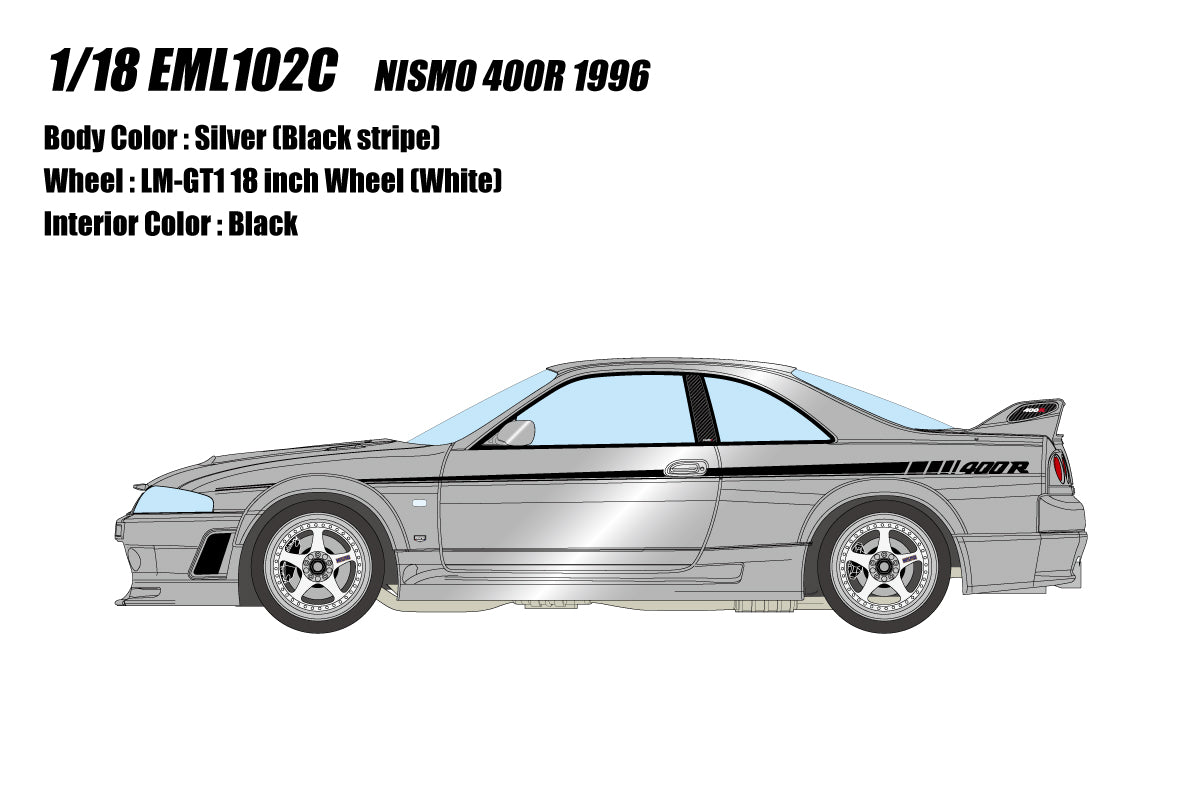Make Up Co., Ltd / Eidolon 1:18 Nissan Skyline GT-R (BCNR33) NISMO 400R Edition
