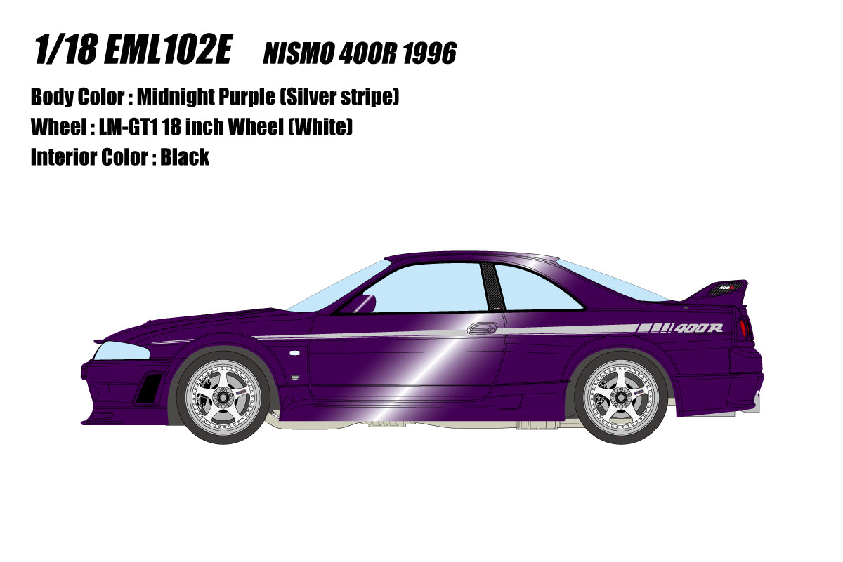 Make Up Co., Ltd / Eidolon 1:18 Nissan Skyline GT-R (BCNR33) NISMO 400R Edition
