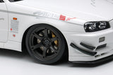 Make Up Co., Ltd / Eidolon 1:18 Nissan Skyline GT-R (BNR34) Mine's V-spec N1 Tokyo Auto Salon 2024