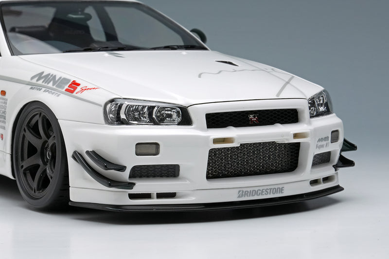 *PREORDER* Make Up Co., Ltd / Eidolon 1:18 Nissan Skyline GT-R (BNR34) Mine's V-spec N1 Tokyo Auto Salon 2024