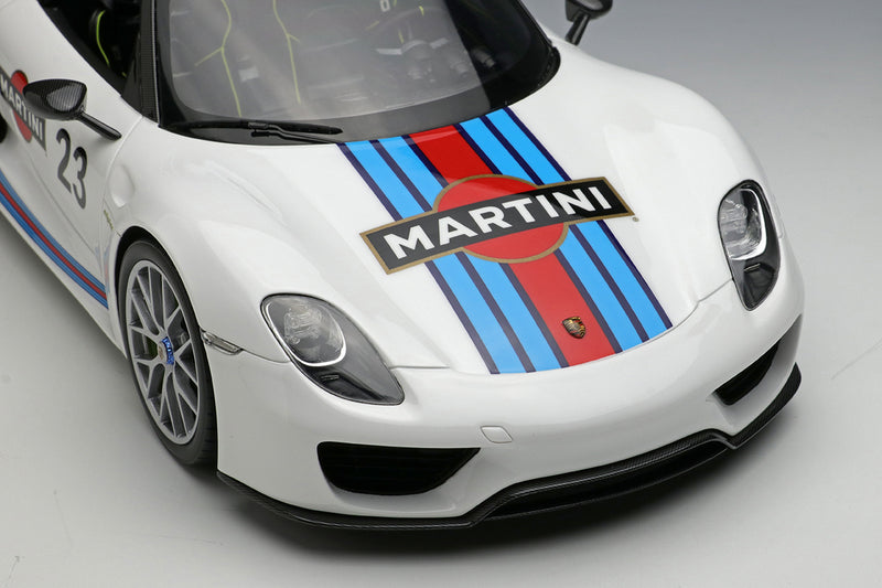 *PREORDER* Make Up Co., Ltd / Eidolon 1:18 Porsche 918 Spyder 2011 Martini stripe