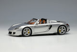 Make Up Co., Ltd / Eidolon 1:43 Porsche Carrera GT 2004 in Silver