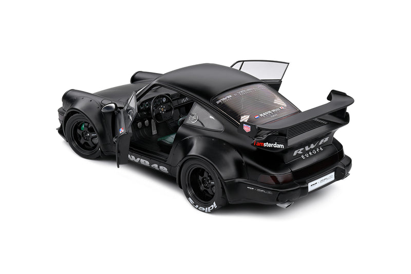 Solido 1:18 Porsche 911 (964) RWB Darth Vader in Matte Black