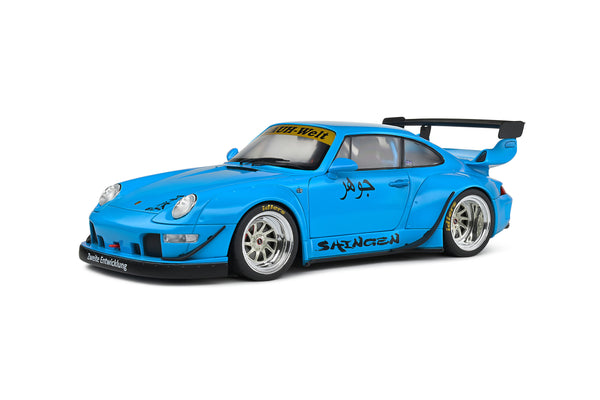 Solido 1:18 Porsche 911 (964) RWB Shingen 2018 in Light Blue