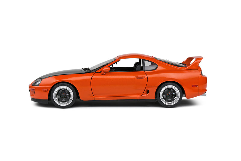 Solido 1:18 Toyota Supra MK4 (JZA80) 1998 Targa Customized in Orange