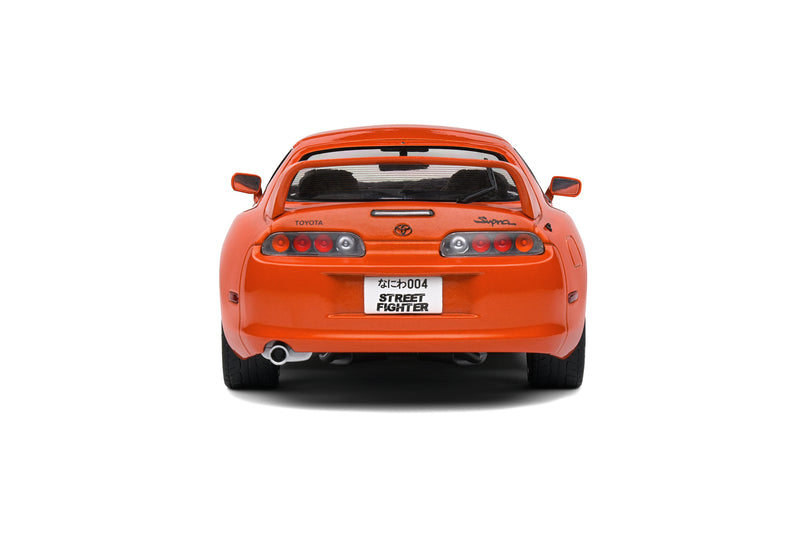 Solido 1:18 Toyota Supra MK4 (JZA80) 1998 Targa Customized in Orange