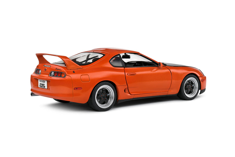 Solido 1:18 Toyota Supra MK4 (JZA80) 1998 Targa Customized in Orange