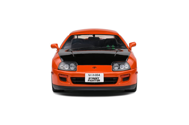 Solido 1:18 Toyota Supra MK4 (JZA80) 1998 Targa Customized in Orange