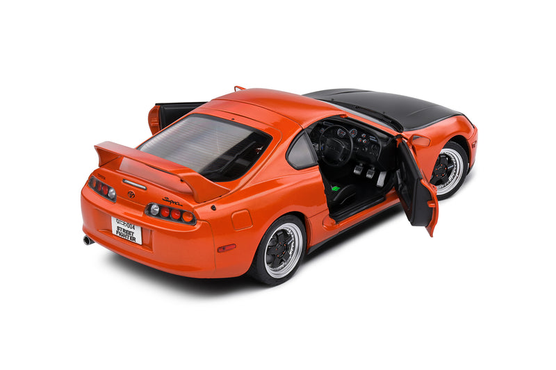 Solido 1:18 Toyota Supra MK4 (JZA80) 1998 Targa Customized in Orange