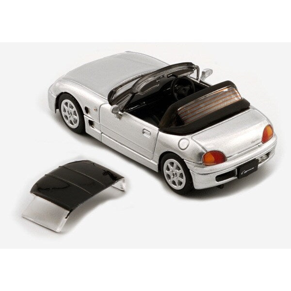 BM Creations 1:64 Suzuki Cappuccino in Silver RHD Configuration