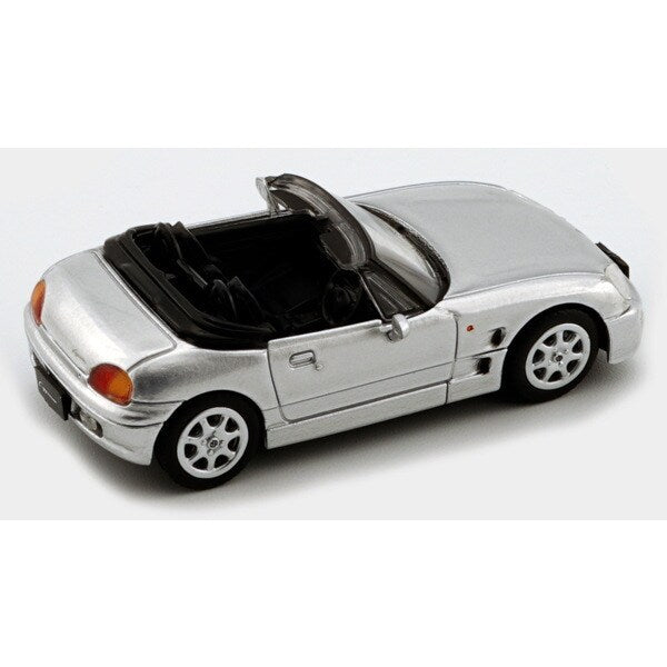 BM Creations 1:64 Suzuki Cappuccino in Silver RHD Configuration