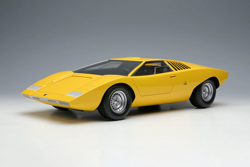 Make Up Co., Ltd / Eidolon 1:18 Lamborghini Countach LP500 Bertone Geneva Motor Show 1971