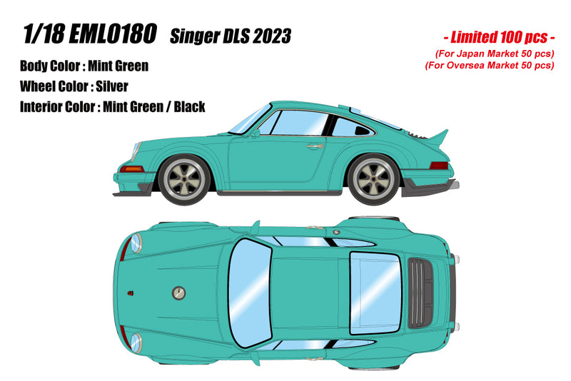 *PREORDER* Make Up Co., Ltd / Eidolon 1:18 Porsche Singer 911 DLS 2023 Version