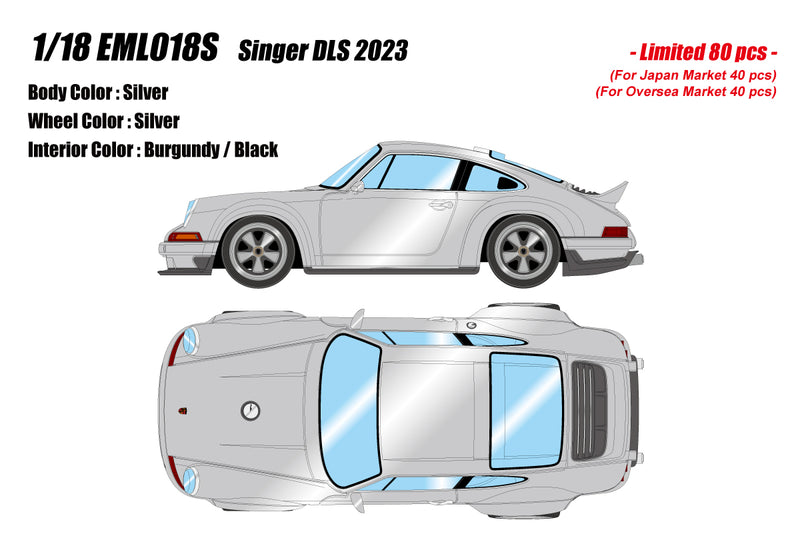 *PREORDER* Make Up Co., Ltd / Eidolon 1:18 Porsche Singer 911 DLS 2023 Version