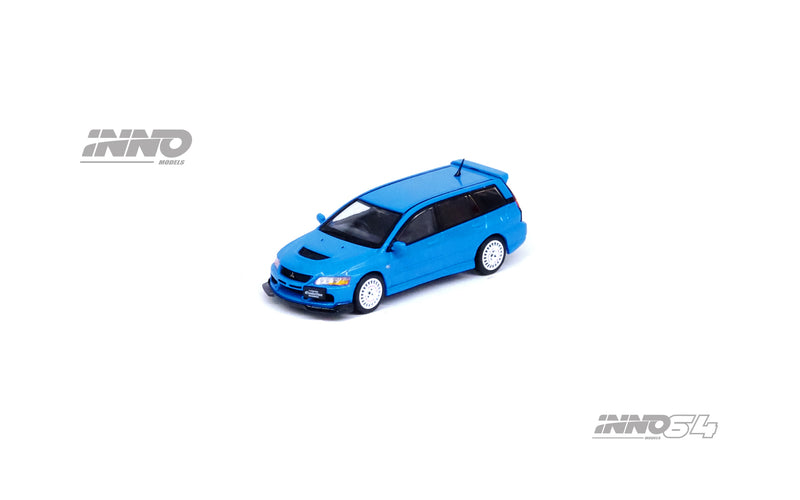 INNO64 1/64 Mitsubishi Lancer EVO IX Wagon in Blue