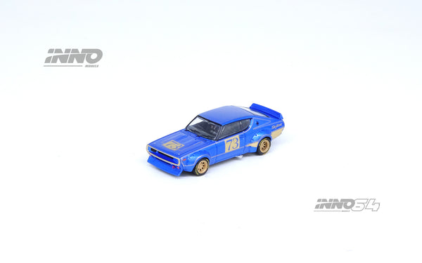 INNO64 1:64 Nissan Skyline 2000GT-R (KPGC110) in Blue Metallic