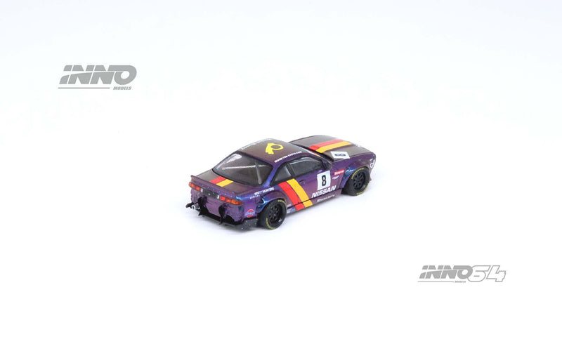 *PREORDER* INNO64 1:64 Nissan Silvia (S14) BOSS "Rocket Bunny" in Purple