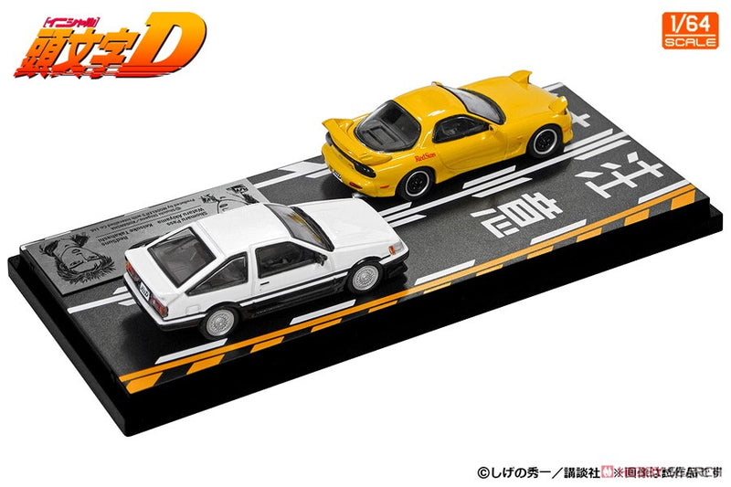 Initial D 1:64 Vol.16 Wataru Akiyama & Keisuke Takahashi RX-7 (FD3S)