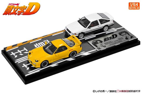 Initial D 1:64 Vol.16 Wataru Akiyama & Keisuke Takahashi RX-7 (FD3S)