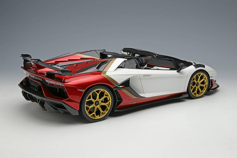 Make Up Co., Ltd / EIDOLON 1:18 Lamborghini Aventador SVJ Roadster 2020 Ad Personam 2 Tone Paint