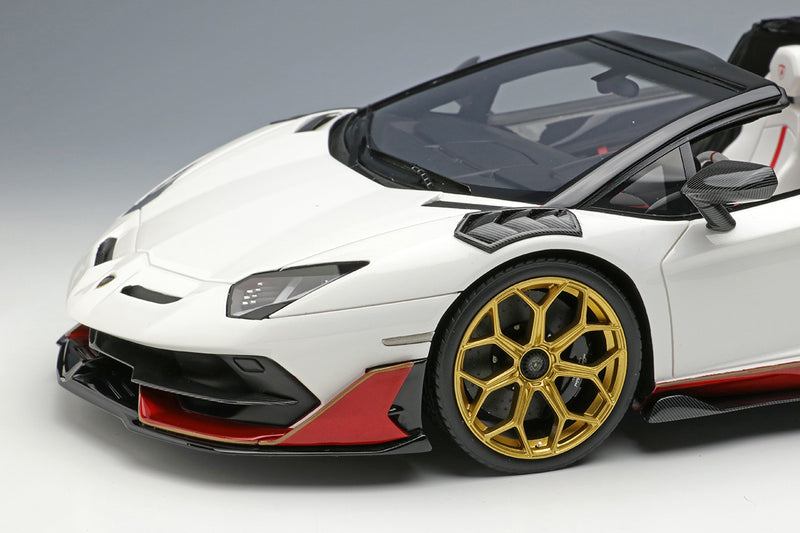 Make Up Co., Ltd / EIDOLON 1:18 Lamborghini Aventador SVJ Roadster 2020 Ad Personam 2 Tone Paint