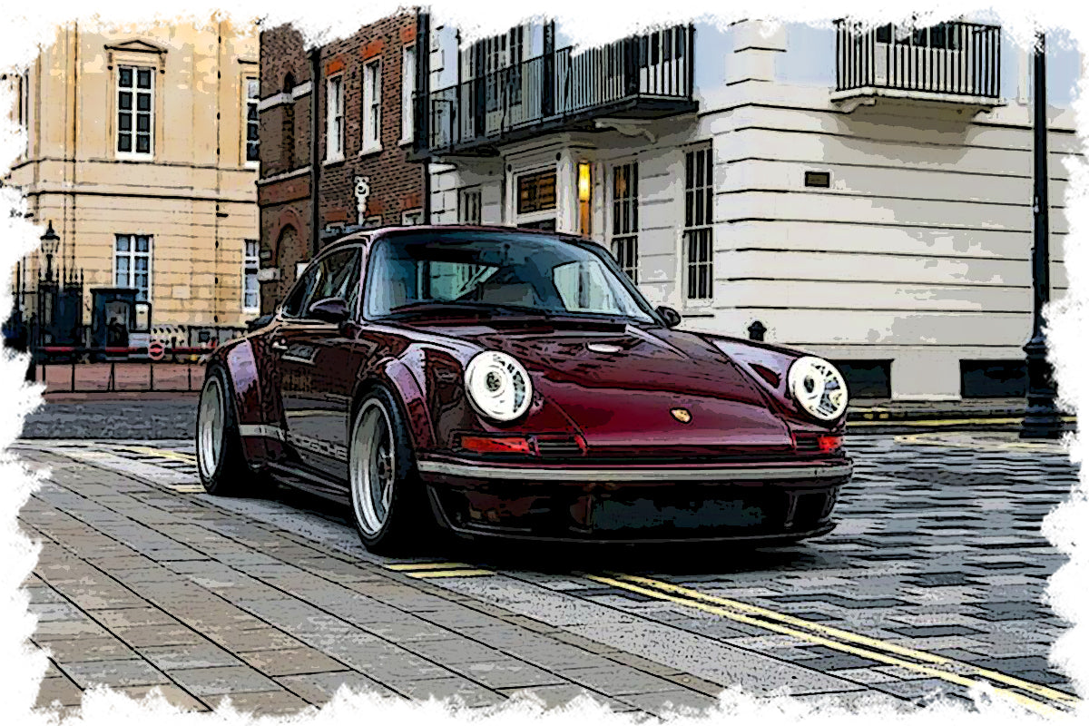 *PREORDER* Make Up Co., Ltd. / Eidolon 1:18 Porsche Singer 911 DLS in Speed Yellow