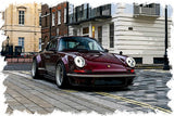 *PREORDER* Make Up Co., Ltd. / Eidolon 1:18 Porsche Singer 911 DLS in Speed Yellow
