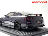 One Model 1:18 Nissan GT-R R35  Custom Edition in Midnight Purple