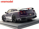 One Model 1:18 Nissan GT-R R35  Custom Edition in Midnight Purple