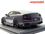 One Model 1:18 Nissan GT-R R35  Custom Edition in Midnight Purple