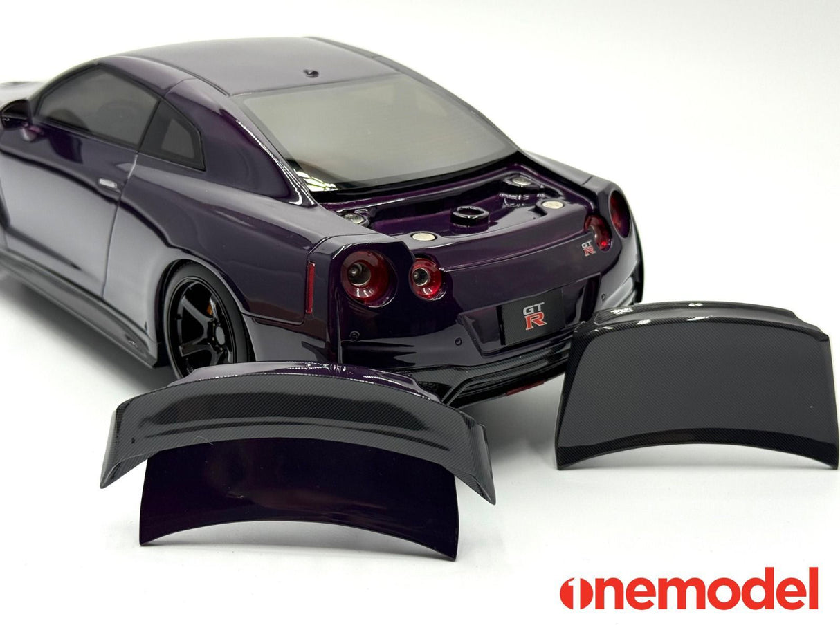 One Model 1:18 Nissan GT-R R35  Custom Edition in Midnight Purple