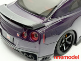 One Model 1:18 Nissan GT-R R35  Custom Edition in Midnight Purple