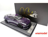 One Model 1:18 Nissan GT-R R35  Custom Edition in Midnight Purple
