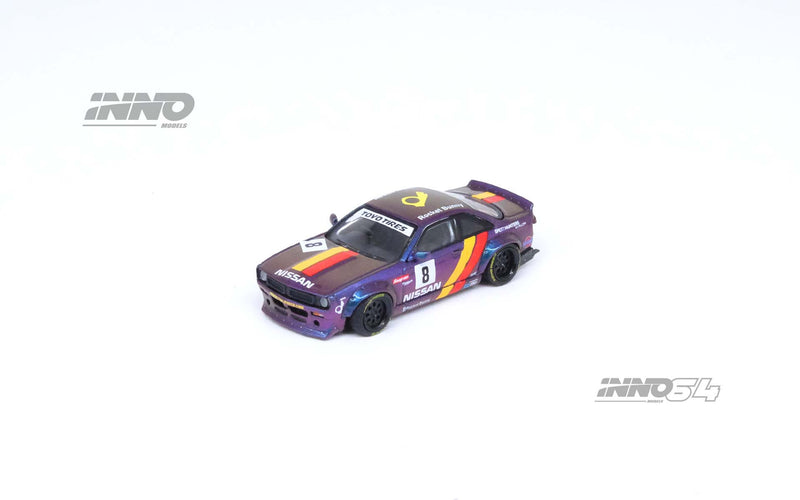 *PREORDER* INNO64 1:64 Nissan Silvia (S14) BOSS "Rocket Bunny" in Purple