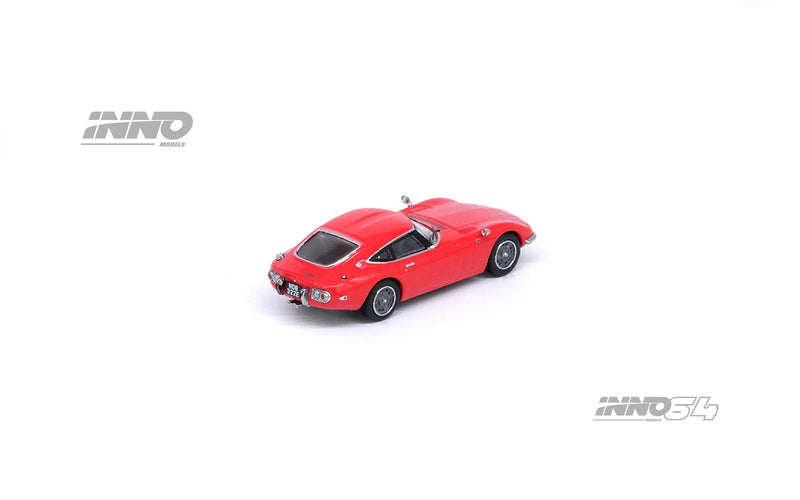 INNO64 1:64 Toyota 2000GT in Solar Red