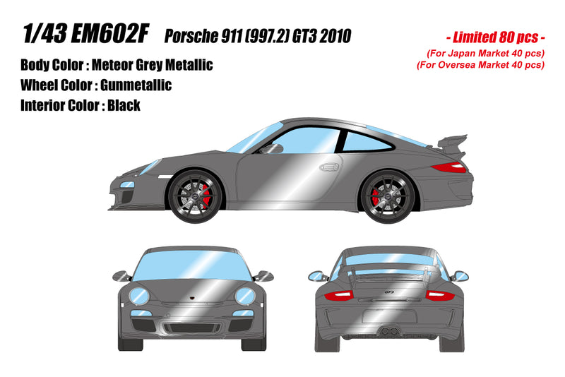 Make Up Co., Ltd / Eidolon 1:43 Porsche 911 (997.2) GT3 2010