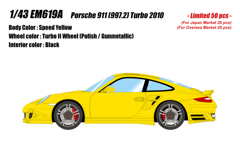 Make Up Co., Ltd / Eidolon 1:43 Porsche 911 (997.2) Turbo 2010