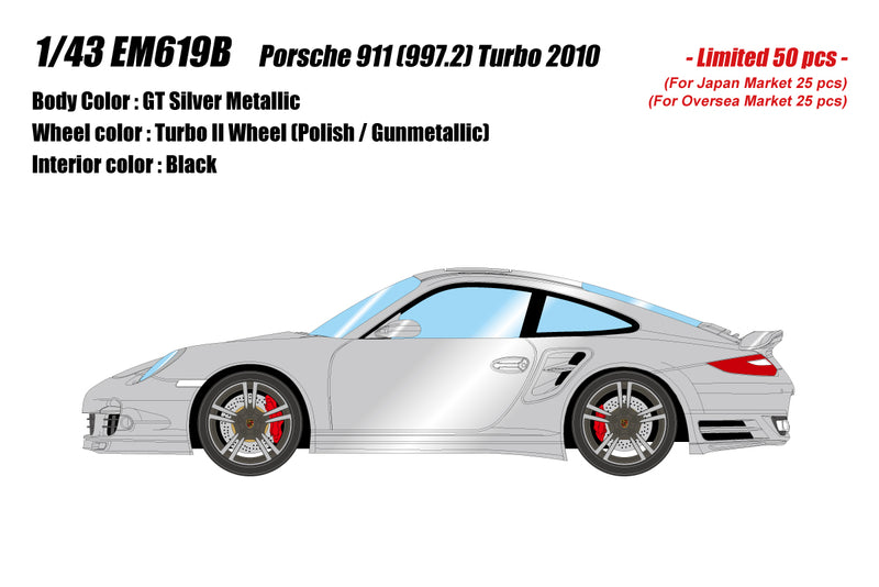 Make Up Co., Ltd / Eidolon 1:43 Porsche 911 (997.2) Turbo 2010