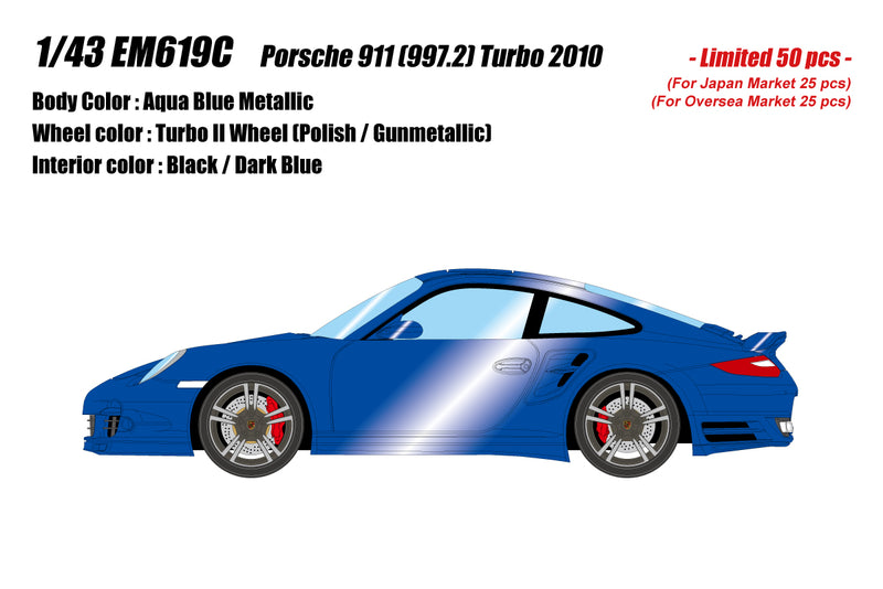 Make Up Co., Ltd / Eidolon 1:43 Porsche 911 (997.2) Turbo 2010