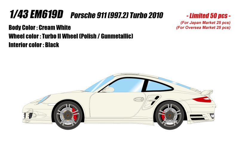 Make Up Co., Ltd / Eidolon 1:43 Porsche 911 (997.2) Turbo 2010