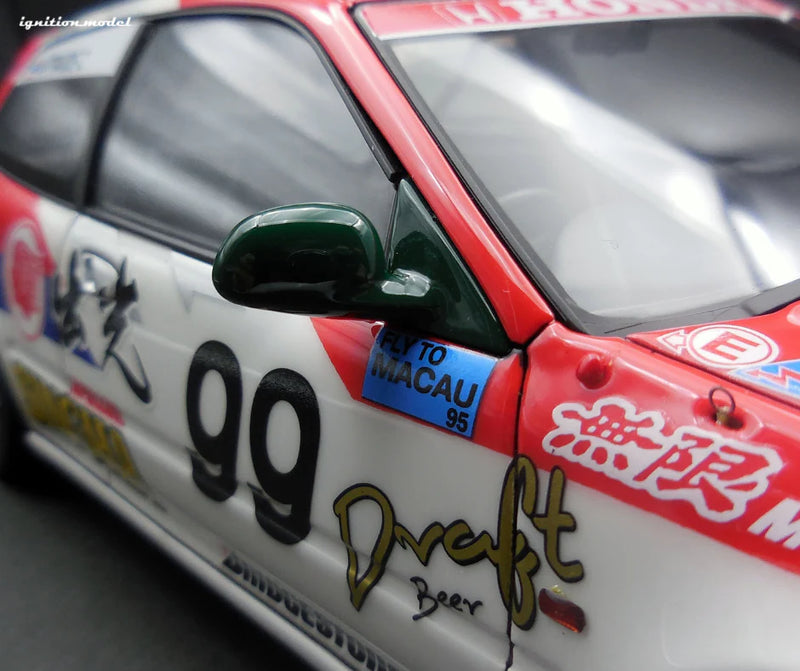 Ignition Model 1:18 Honda Civic (EG6) 出光 MOTION 無限 CIVIC (