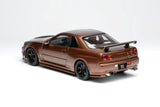 MotorHelix 1:18 Nissan Skyline GT-R (R34) Customized Version - Metallic Bronze